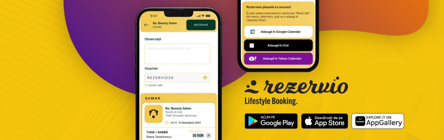 aplicatie rezervio